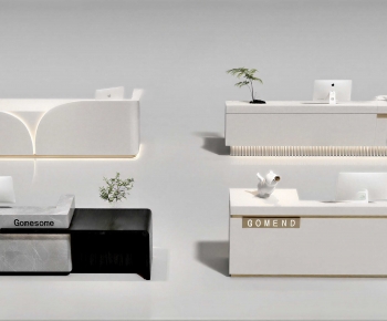 Modern Reception Desk-ID:951733111