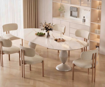 Modern Dining Table And Chairs-ID:880603082