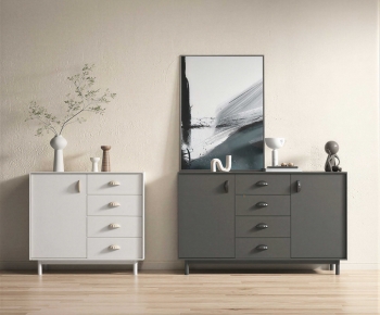 Modern Entrance Cabinet-ID:283797035