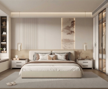 New Chinese Style Bedroom-ID:708231935