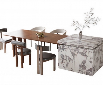Modern Dining Table And Chairs-ID:241167078