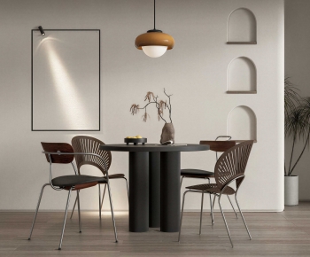 Modern Dining Table And Chairs-ID:316840891