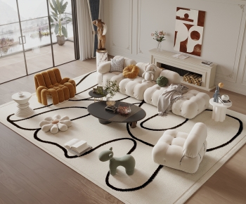 Modern Sofa Combination-ID:924629937