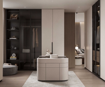 Modern Clothes Storage Area-ID:141228916