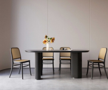 Modern Dining Table And Chairs-ID:610822927