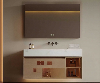 Modern Bathroom Cabinet-ID:658046015