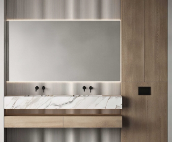 Modern Bathroom Cabinet-ID:581667903