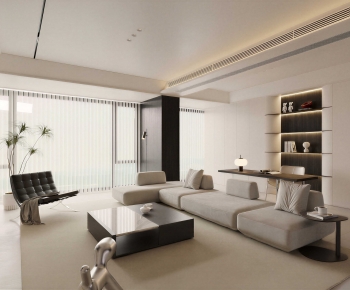 Modern A Living Room-ID:285420479