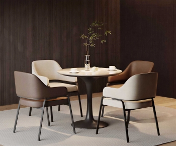 Modern Dining Table And Chairs-ID:657471904