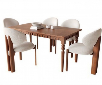 Modern Dining Table And Chairs-ID:470505952