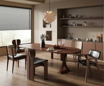 Modern Dining Table And Chairs-ID:415808922