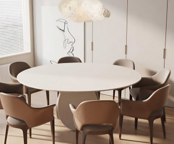 Modern Dining Table And Chairs-ID:161340006