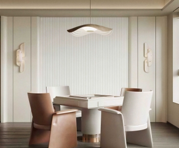 Modern Mahjong Tables And Chairs-ID:274697077