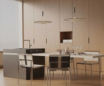 Modern Dining Table And Chairs-ID:431344996