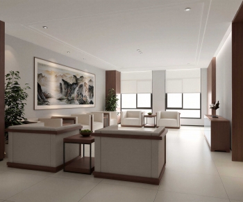 New Chinese Style Reception Room-ID:703277111