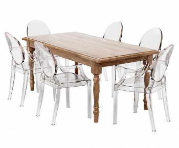Modern Dining Table And Chairs-ID:614972113