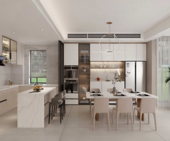 Modern Dining Room-ID:675600053