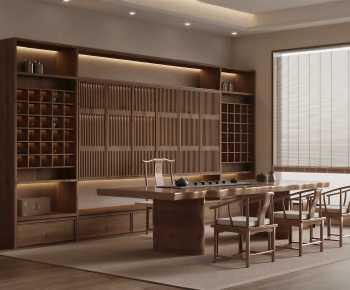 New Chinese Style Tea House-ID:529337883