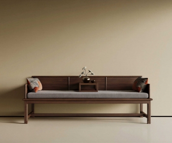 New Chinese Style Arhat Bed-ID:398449904