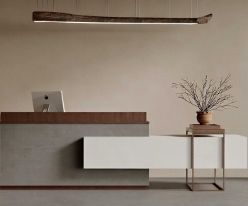 Modern Reception Desk-ID:829324961
