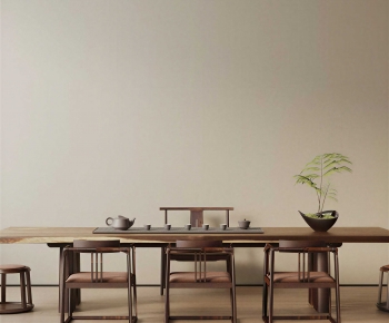 New Chinese Style Tea Tables And Chairs-ID:793526899