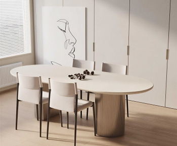Modern Dining Table And Chairs-ID:119649894