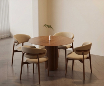 Modern Dining Table And Chairs-ID:747210981