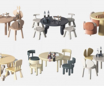 Modern Children's Table/chair-ID:533026934