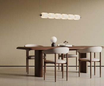 Modern Dining Table And Chairs-ID:807580953
