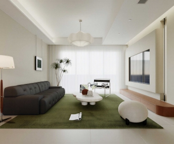 Modern A Living Room-ID:131840946