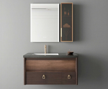 Modern Bathroom Cabinet-ID:488514903