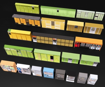 Modern Public Cabinet/lock Cabinet-ID:731841095