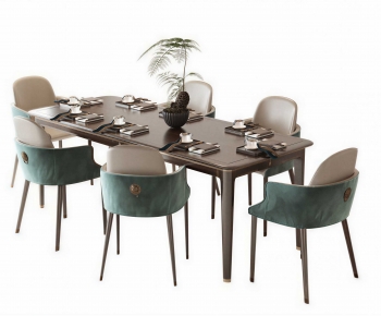 Modern Dining Table And Chairs-ID:296938905