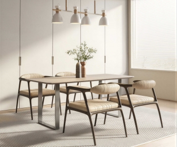 Modern Dining Table And Chairs-ID:532706981