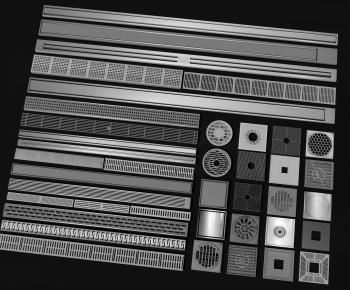 Modern Building Component-ID:869245056