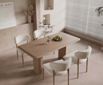 Modern Dining Table And Chairs-ID:856330425
