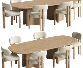 Modern Dining Table And Chairs-ID:494653948