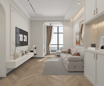 Modern A Living Room-ID:994653947