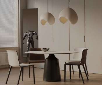 Modern Dining Table And Chairs-ID:852329025