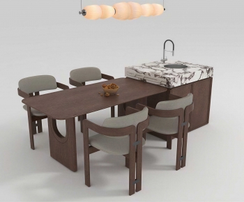 Modern Dining Table And Chairs-ID:905832059