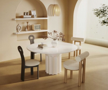 Modern Dining Table And Chairs-ID:995496994