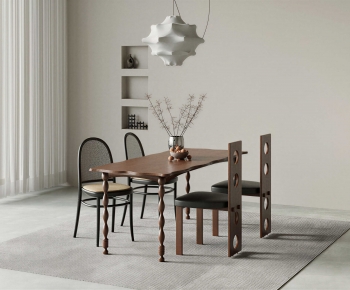 Modern Dining Table And Chairs-ID:900456914