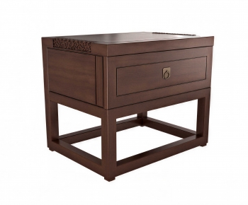 New Chinese Style Bedside Cupboard-ID:556557898