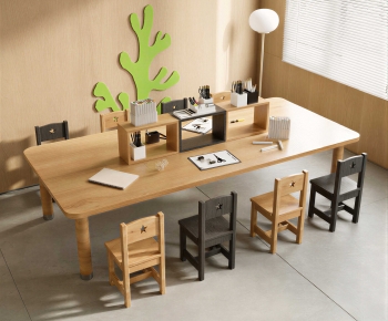 Modern Children's Table/chair-ID:641832114