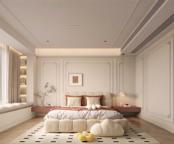 French Style Bedroom-ID:860347994