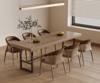 Modern Dining Table And Chairs-ID:488415009