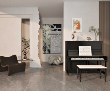 Modern Piano Room-ID:588123087