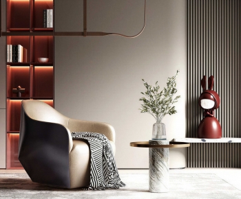 Modern Single Sofa-ID:238461024