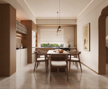 New Chinese Style Dining Room-ID:782372001