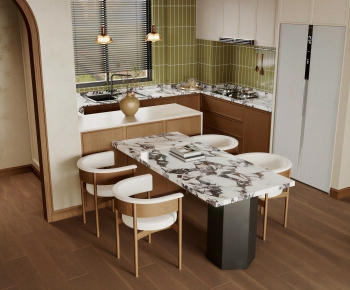Modern Dining Table And Chairs-ID:865000968
